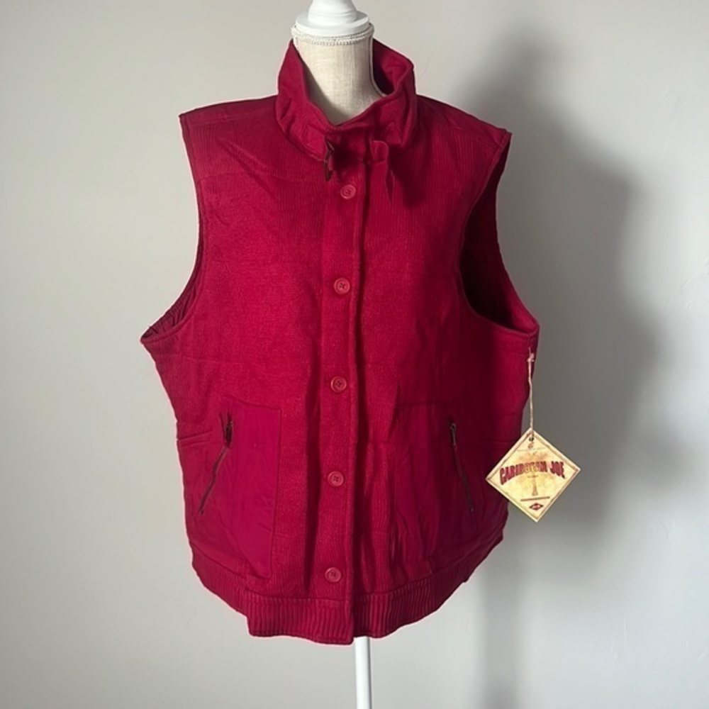 Caribbean Joe Woman Vest‎ Dark Pink 3X